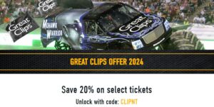 Great Clips Monster Jam Coupon 2024